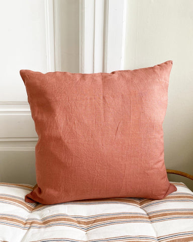 Handwoven pillow - striped