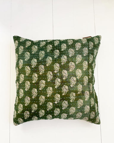 Cushion made of vintage sari 50x50 cm